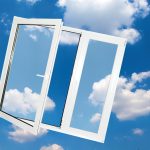 window-with-clouds-background