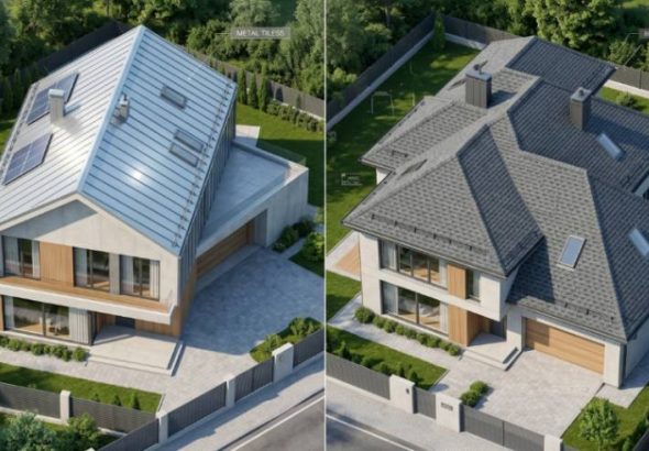 Металочерепиця та бітумна черепиця